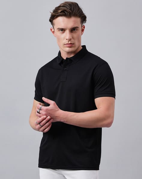Buy Black Tshirts for Men by 98°north Online | Ajio.com 