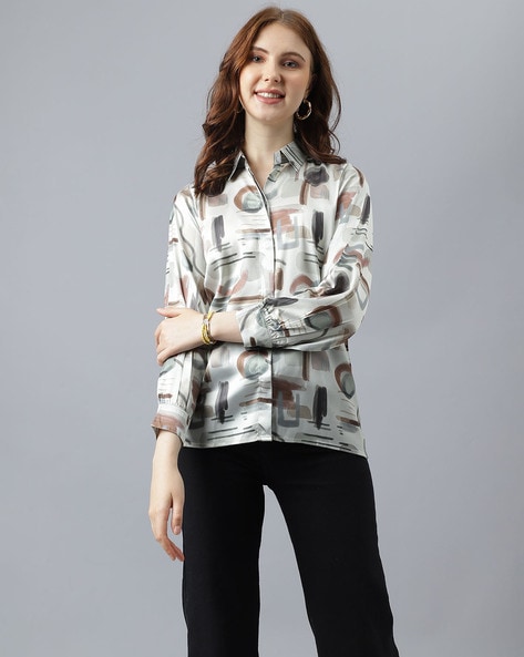 Buy Brown Shirts for Women by Attire Empire Online Ajio