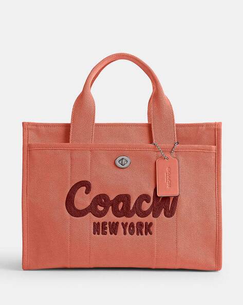 Buy Coach Cargo Large Tote Bag Black Color Women AJIO LUXE