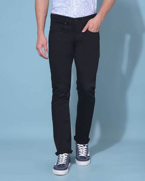 Men Mid-Rise Slim Jeans