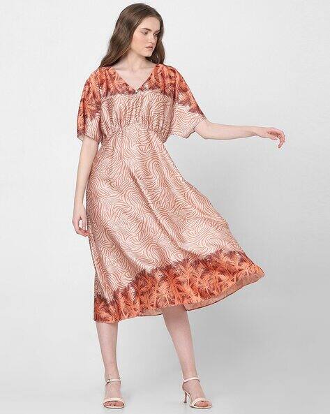 Women Printed Fit & Flare Dress