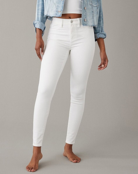 Buy White Jeans Jeggings for Women by AMERICAN EAGLE Online Ajio