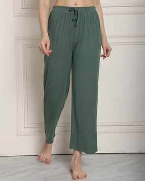 neudis Women Ribbed Straight Fit Parallel Lounge Pants-picture-23