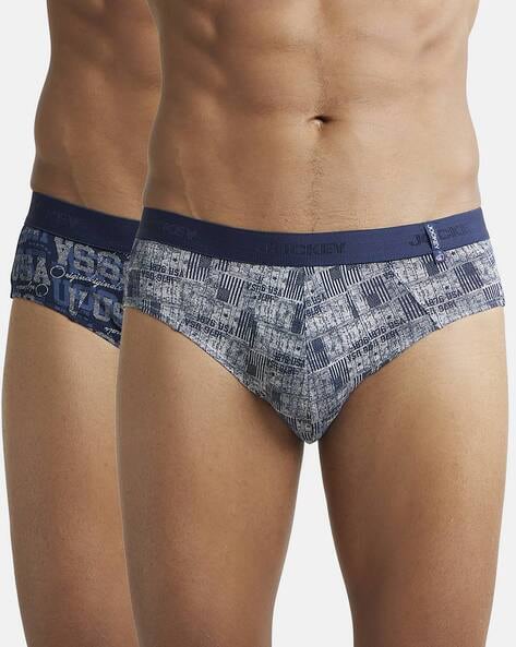 Buy MAML Charcoal, Green Solid Briefs Online at Best Prices in