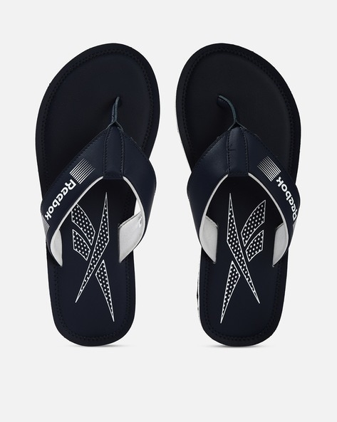 Reebok Men Soleced Thong-Strap Flip-Flops