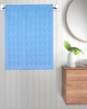 Set of 2 300 GSM Printed Bath Towels 43" x 22"-image-49