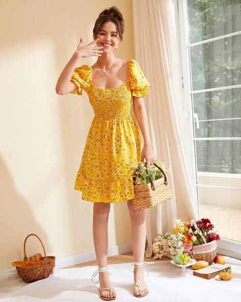 5 yellow summer dresses your little girl must have in her Wardrobe - Baby  Couture India