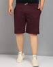 Wine Grape Pattern Print Men's Shorts