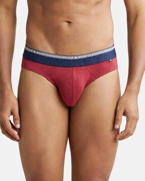 US59 Super Combed Cotton Elastane Stretch Brief with Ultrasoft Waistband-image-37