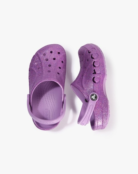 Crocs Boys Baya Glitter Clogs