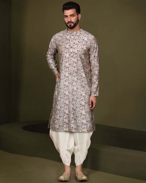 Buy White 2 Piece Ethnic Suit for Men by KISAH Online Ajio