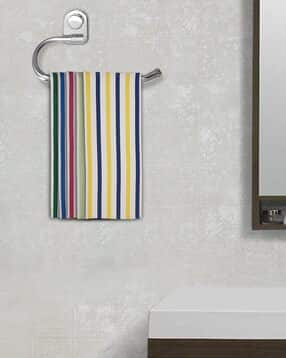 Set of 5 300 GSM Striped Hand Towels 33" x 14"-image-25