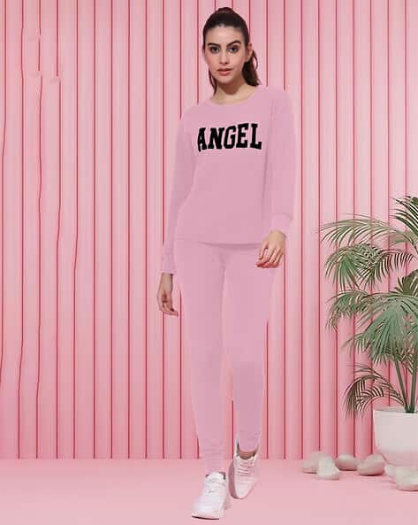 Buy Pink Tracksuits for Women by Alisba Online