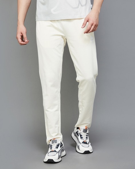 Mid-Rise Track Pants with Elasticated Waist