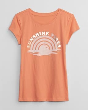 gap kids Typographic Print Round-Neck T-Shirt-picture-49