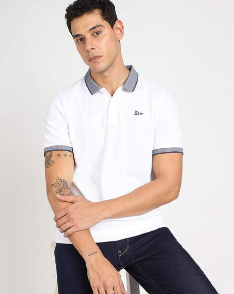 Lee Men Slim Fit Polo T-Shirt