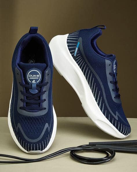 Men Lace-Up Running Shoes
