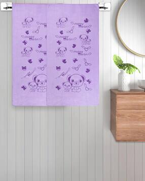 Set of 2 300 GSM Printed Bath Towels 45" x 23"-image-32