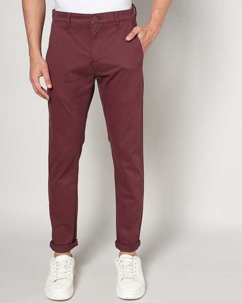 Men Slim Tapered Fit Chinos