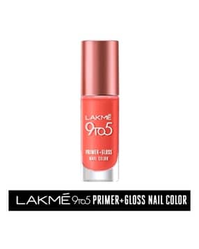lakme 9 To 5 Primer + Gloss Nail Colour - Mauve Macaroon-picture-49