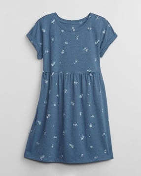 gap kids Floral Round-Neck Dress-picture-11