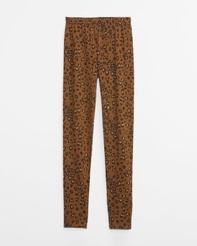 gap kids Animal Print Leggings with Elasticated Waist-picture-29