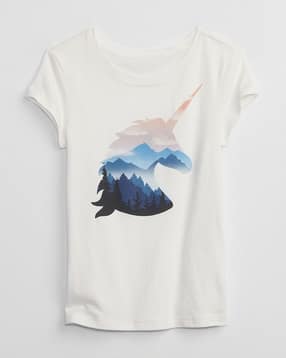 gap kids Graphic Print Crew-Neck T-Shirt-picture-29