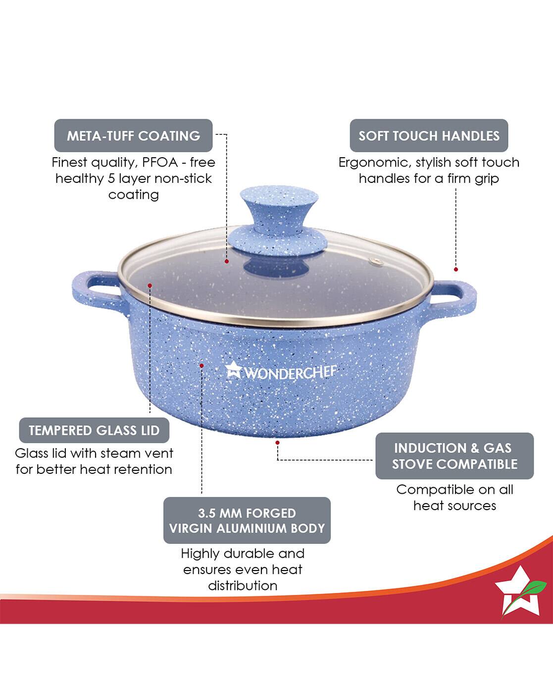 Buy Blue Cookware for Home Kitchen by Wonderchef Online
