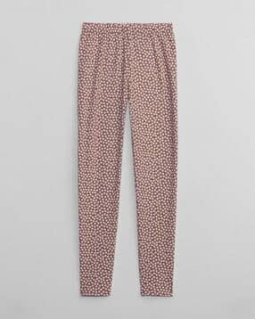 gap kids Floral Print Leggings with Elasticated Waistband-picture-24
