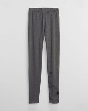 gap kids Heathered Leggings with Placement Print-picture-45