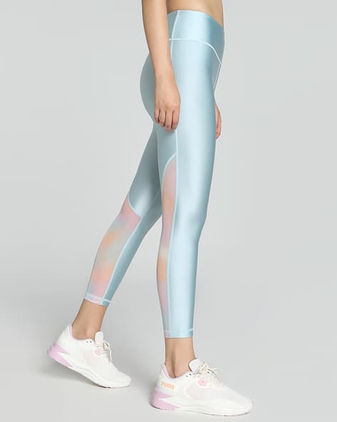Turquoise Women's Training Leggings Womens Gym Wear Gym