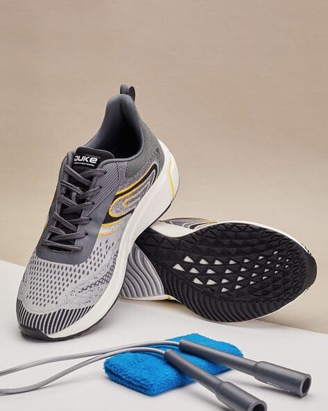 Men Low-Top Lace-Up Running Shoes