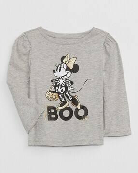 gap kids Girls Printed Relaxed Fit Round-Neck T-Shirt-picture-38