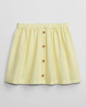 gap kids Linen A-Line Skirt With Elasticated Waist-picture-28