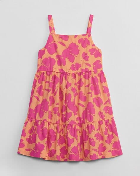 Buy Orange Dresses & Frocks for Girls by Gap Kids Online | Ajio.com