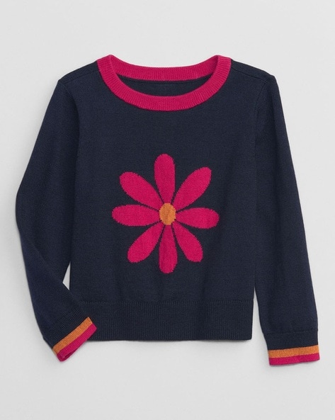 Buy Navy Blue Sweaters Cardigans for Girls by Gap Kids Online Ajio