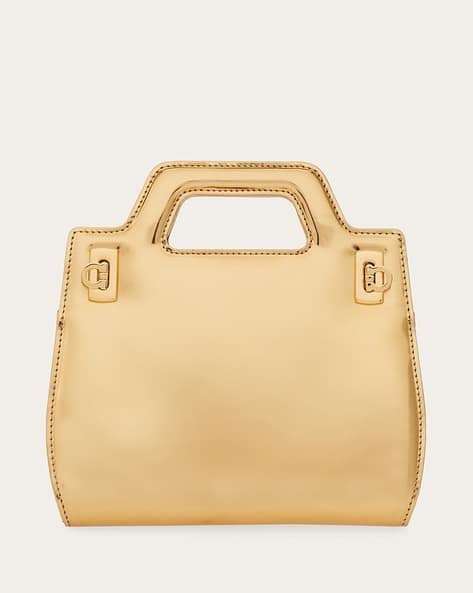 Ajio Ferragamo Women's Handbags Buy Ferragamo Mini Bag With New Gancini White Color Women AJIO LUXE