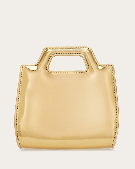 Ferragamo gold bag online