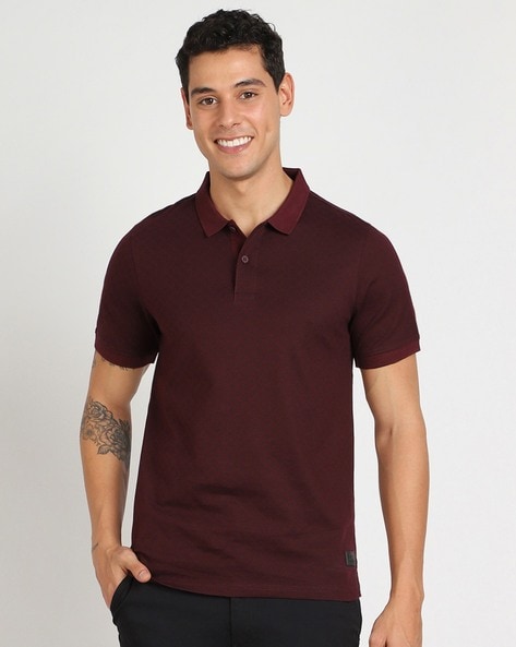 Lee Men Slim Fit Polo T-Shirt