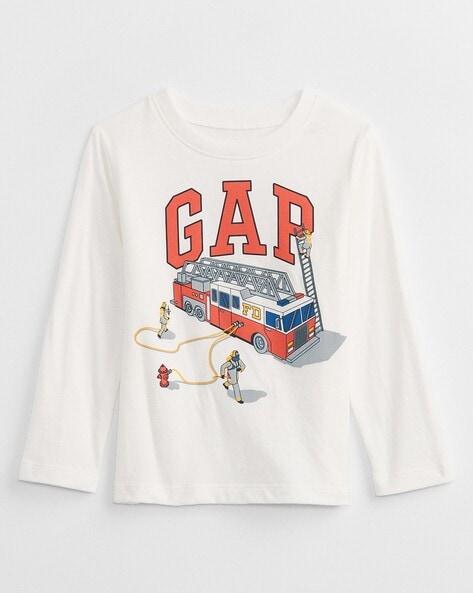 Gap Kids Graphic Print Crew-Neck T-Shirt