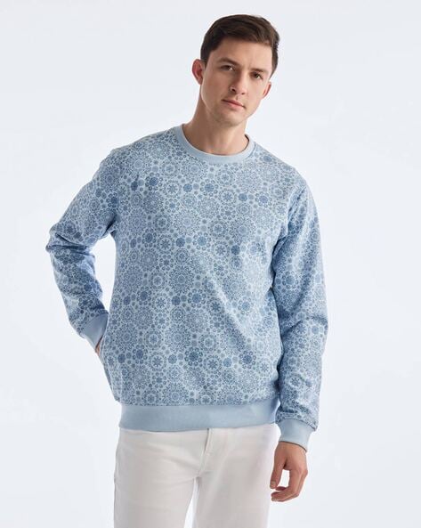 Floral print sweatshirt mens online