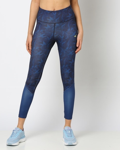 Buy Blue Leggings for Women by PERFORMAX Online Ajio