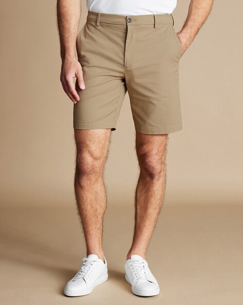 Buy Beige Shorts 3 4ths for Men by CHARLES TYRWHITT Online Ajio