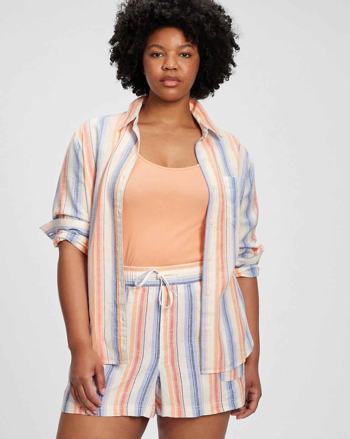 Striped Relaxed Fit Shirt