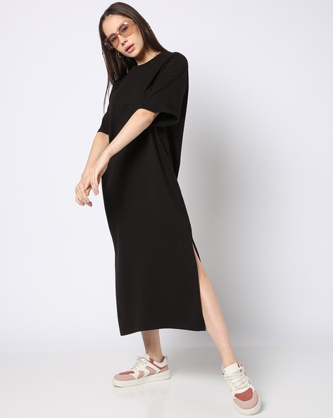 Women Oversized Fit T Shirt Dress