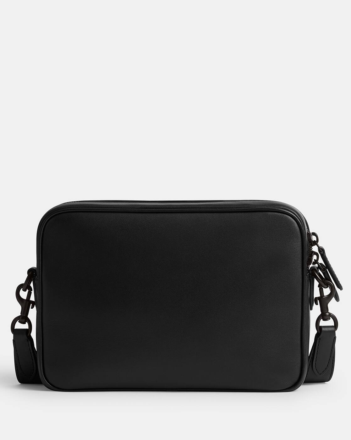 Buy Coach Charter Large Flap Crossbody Bag | Black Color