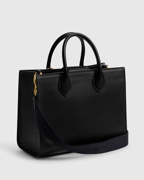 美品 2207 Vintage Coach Totebag Black BAG20_2acd6d43-bcb7-454f-bcd9-