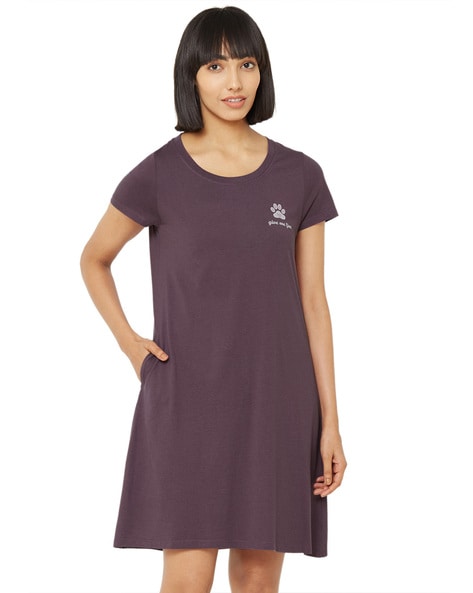 Knee length nightdress best sale