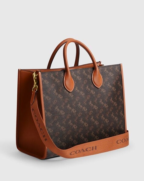 ◇Coach◇ Ace Tote 35 with Horse and Carriage Coach Ace Tote With Horse And Carriage Print 26 / 35