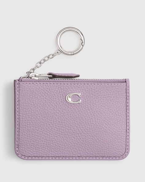 Buy Coach Mini Skinny Id Case Lilac Color Women AJIO LUXE